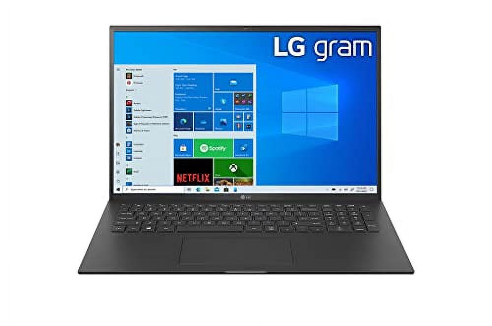 LG 17Z90P-N.APB7U1 17” Black 16:10 WQXGA Gram Laptop with Windows 10 Pro, 16GB RAM, 1TB SSD, 11th Gen Intel® Core™ i7 Processor, Intel® Evo™ Platform & Thunderbolt™ 4