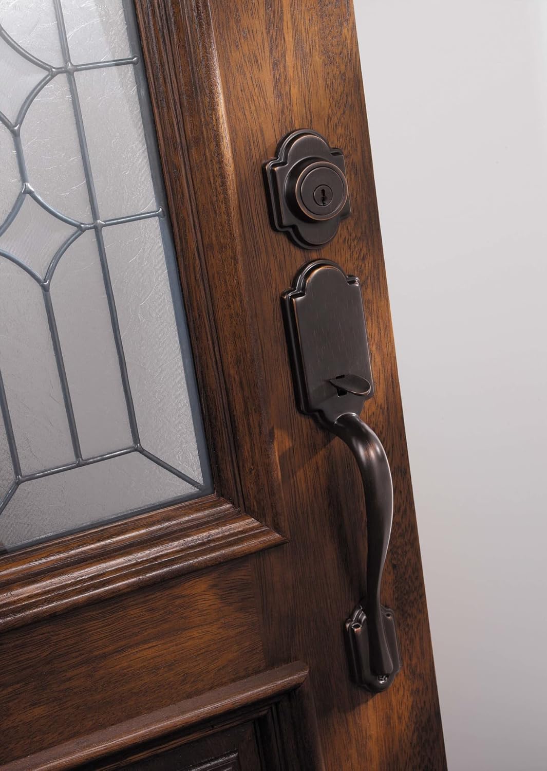 Kwikset 802ANLIP-5V1 Kwikset 802AN-LIP Signature Series Arlington Dummy Handleset - Exterior Only