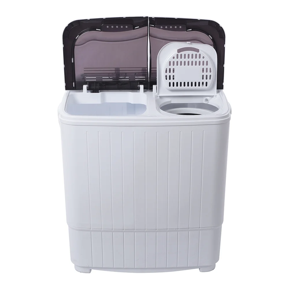 XPB35-ZK35 14.3(7.7 6.6)lbs Semi-automatic Gray Cover Washing Machine