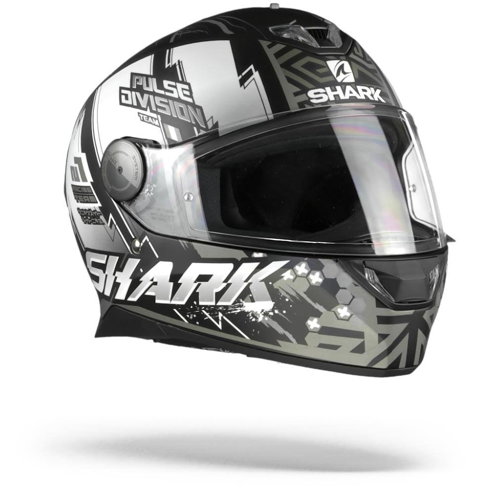 Shark - Helmet Skwal 2.2 Noxxys Black / Anthracite / Silver - Size XL