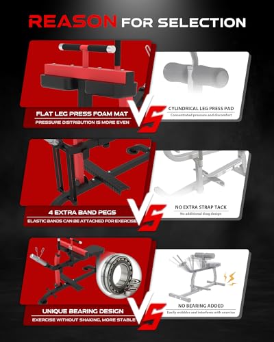 HVO Seated Calf Raise Machine: Calf Machine Home Gym Calf Workout Machine