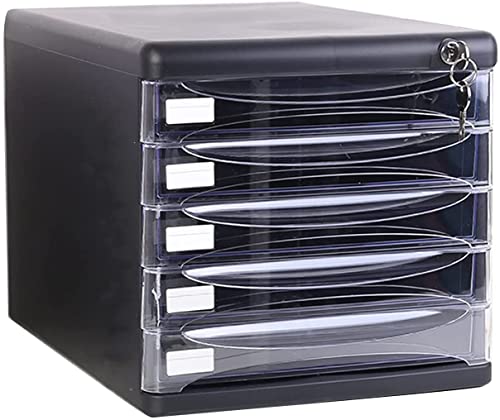 Filing cabinets for Home Office Filing Cabinets for Home Office Storage Drawers Plastic Filing Cabinet with Lock, 45 Drawers -A (A)