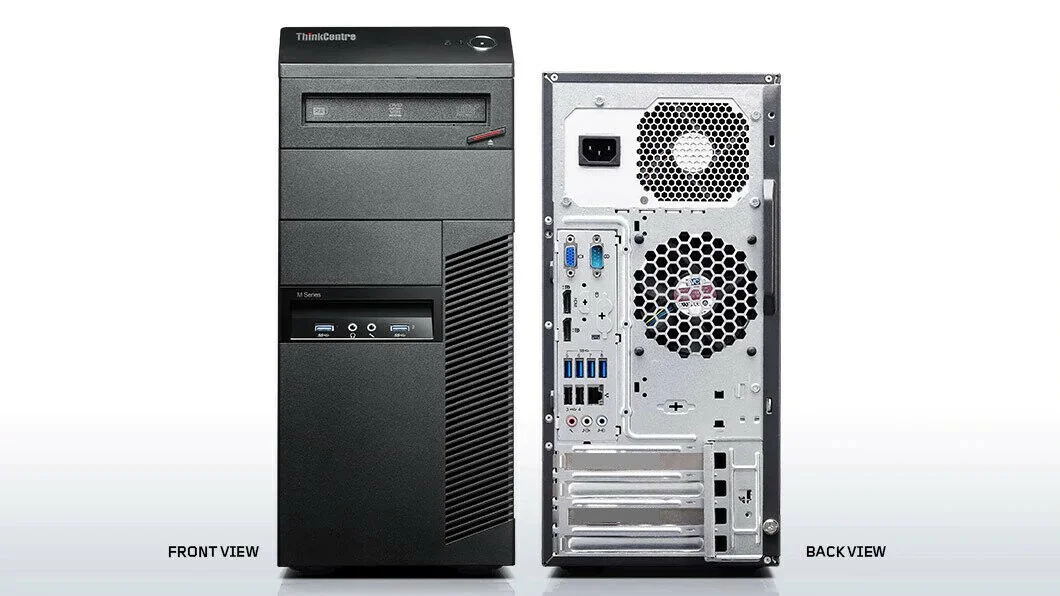 Gaming Lenovo Desktop Computer MT Core i5 CPU 16GB Ram, 120GB SSD, 2TB HDD, New 24" LCD, NVIDIA GT 1030, Keyboard & Mouse, WiFi, Bluetooth, DVD, Win10 Home PC (Refurbished)