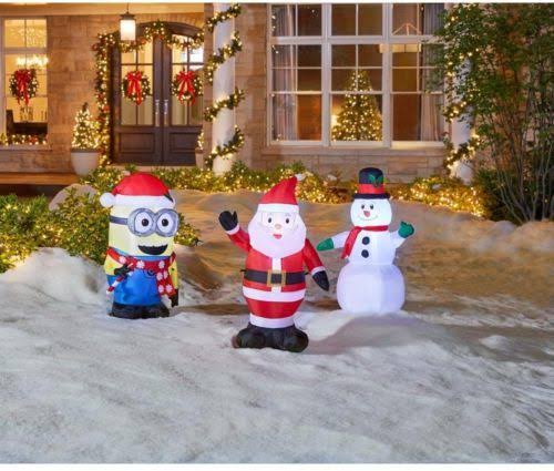 Home Holiday Accent 7 ft. Noble Fir Artificial Christmas Tree with 500 Clear Lights 1000 Tips
