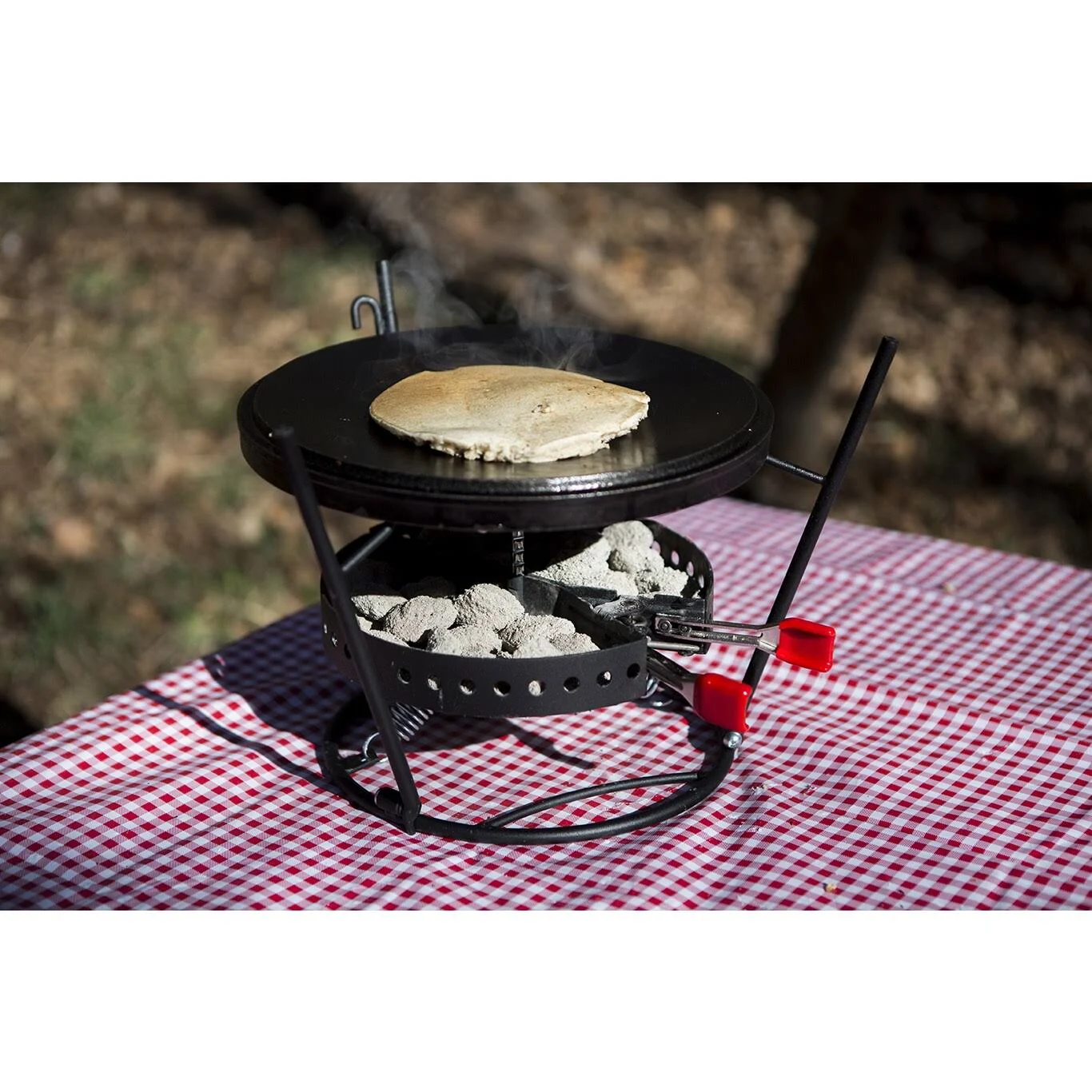 Campmaid 3-Piece Combo Grill Set Black