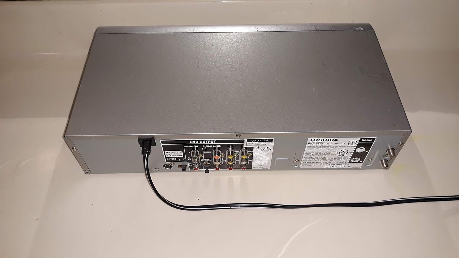 Toshiba SD-V392 DVD/VCR Combo , Silver