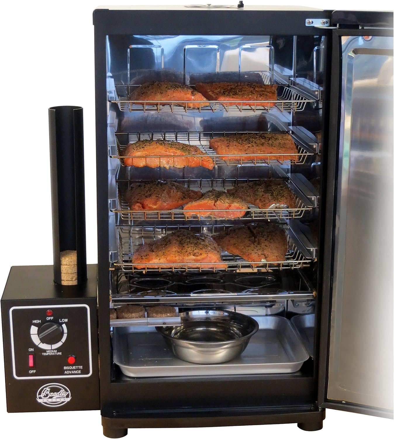 Bradley Smoker BS611 Electric Smoker, One Size, Black