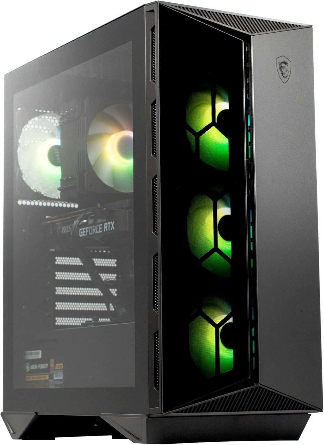 MSI Aegis Z Gaming Desktop: AMD Ryzen R7-7700, Geforce RTX 4070 Super, 16GB DDR5, 1TB m.2 NVMe SSD, 80+ Gold PSU, WiFi, Keyboard & Mouse, DIY Friendly, Windows 11 Home: 7NUE-676US
