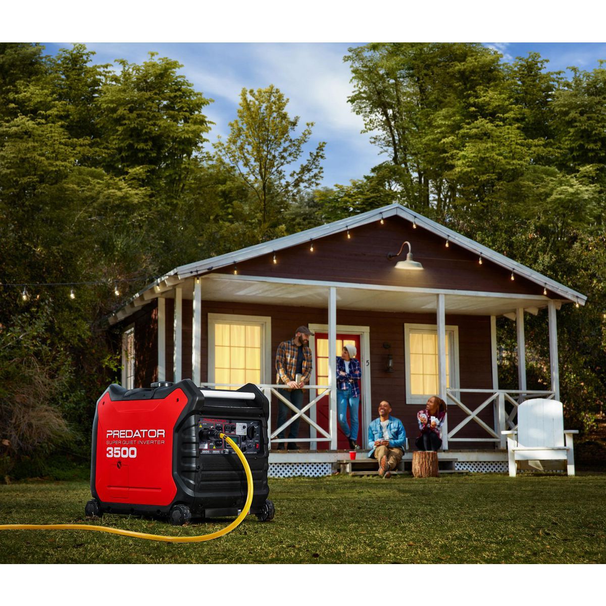 PREDATOR 3500 Watt SUPER QUIET Inverter Generator with CO SECURE Technology, EPA