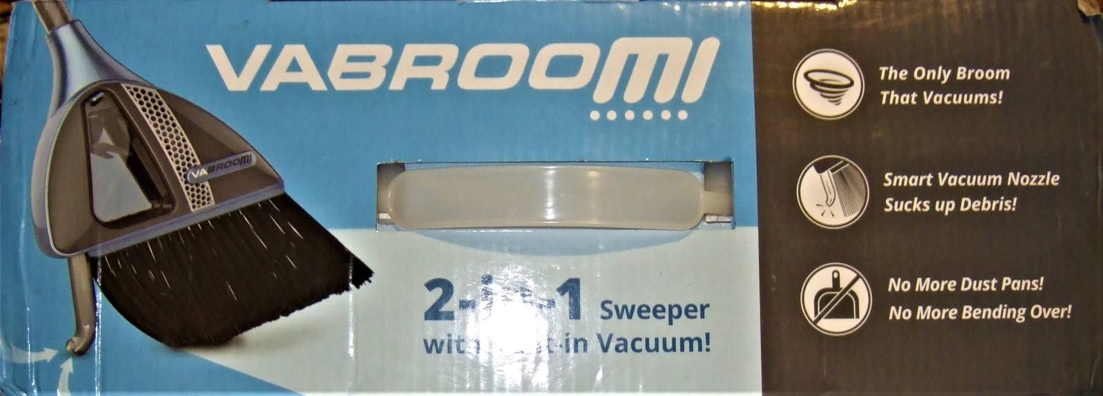 VaBroom - The Powerful 2-in-1 Broom with Built-in Vacuum