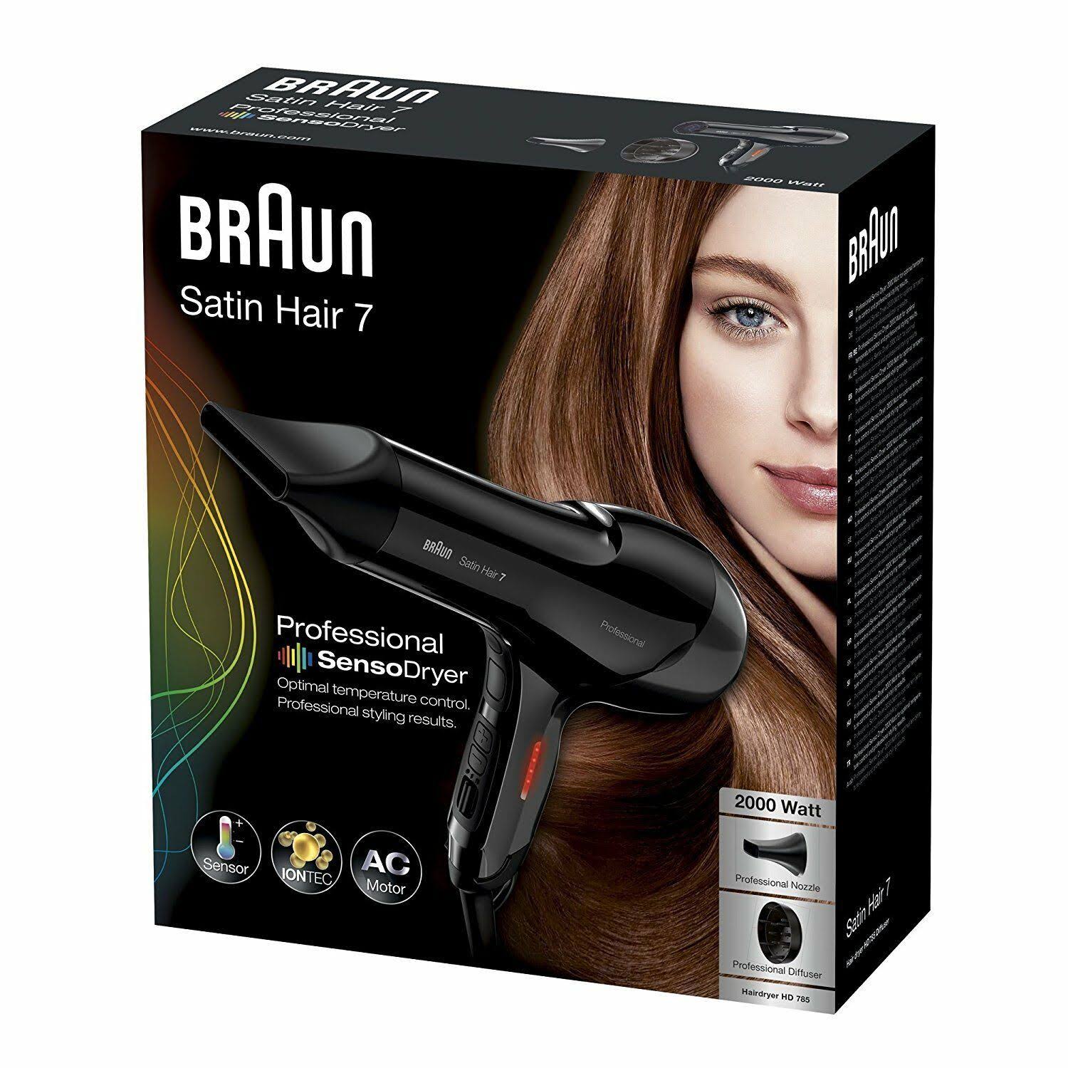 Braun Satin Hair 7 Sensodryer HD785 Hair Dryer
