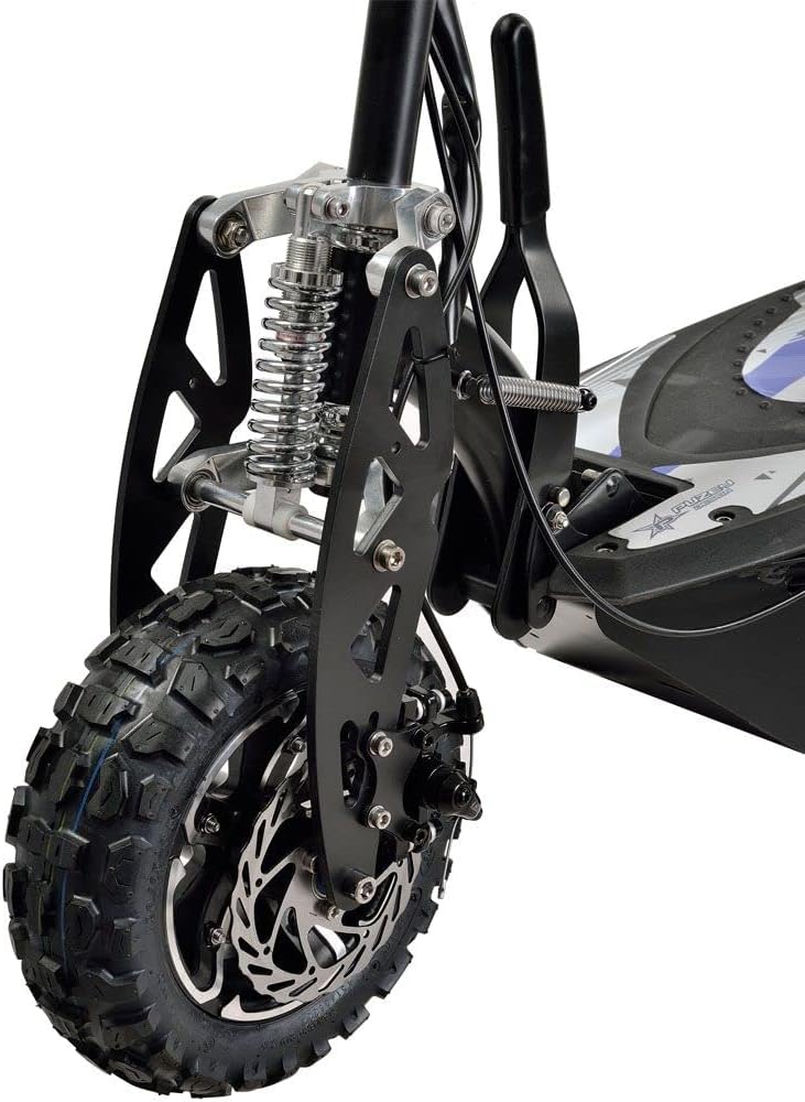 UberScoot 1600w 48v Electric Scooter, Black, Large