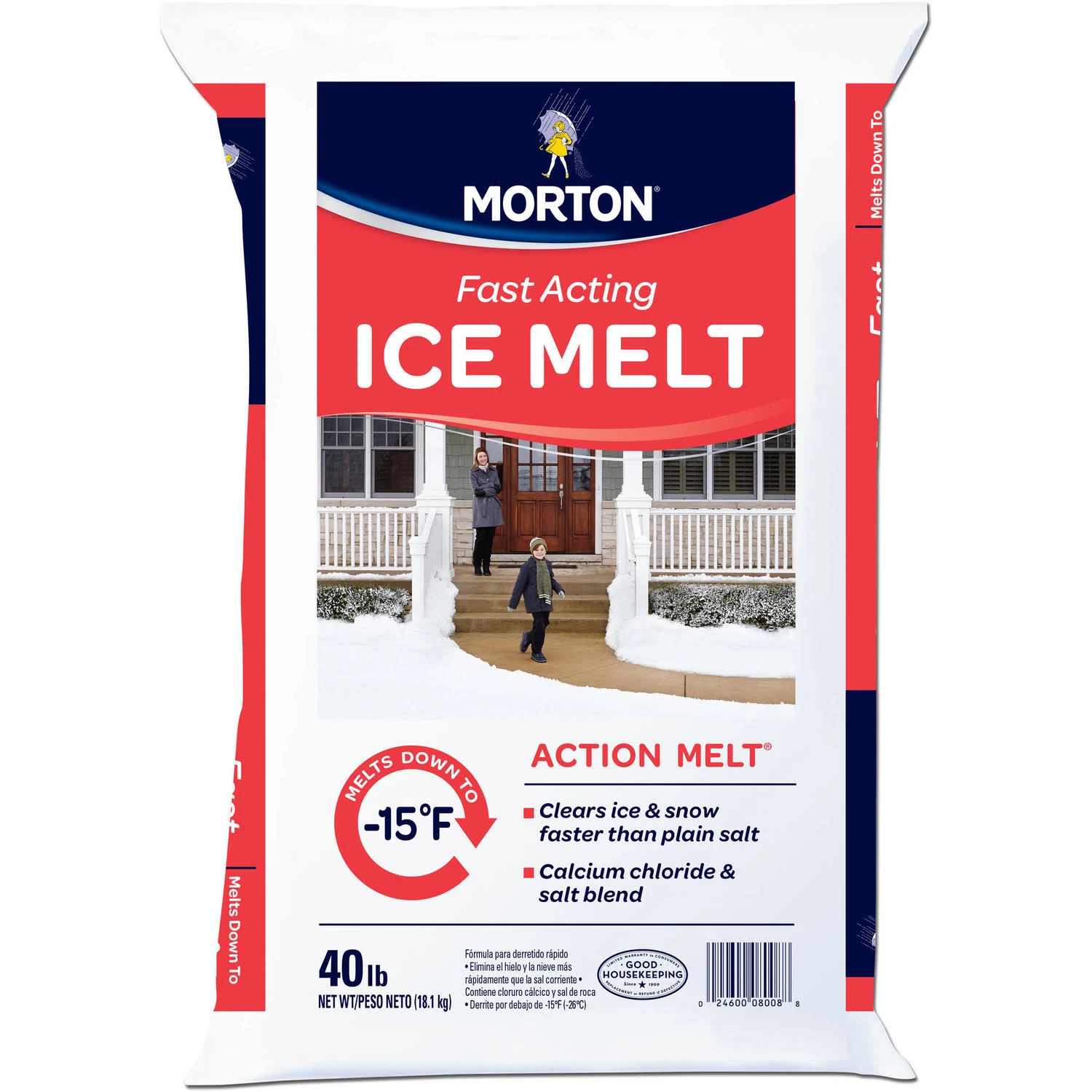 Morton Salt Action Melt 40 lb Ice Melt