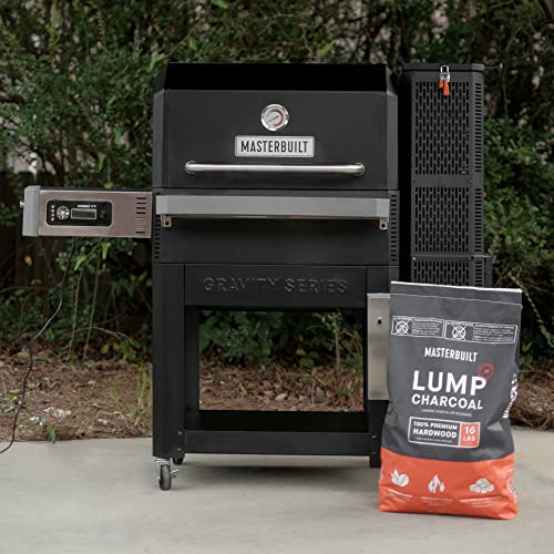 Royal Gourmet CC1830W 30 Barrel Charcoal Grill with Side Table, 627 Square Inches, Outdoor Backyard, Patio and Parties, Black