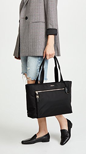TUMI Women's Voyageur Tote, Black-Mauren, One Size