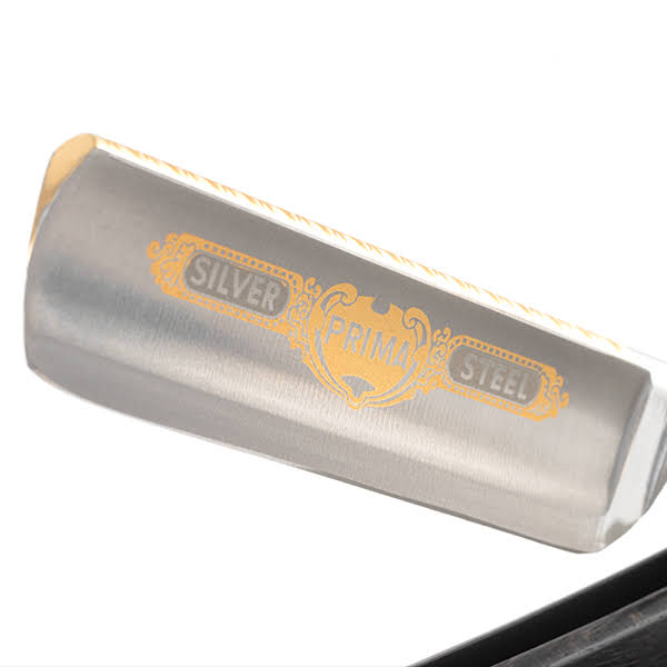 Dovo Straight Razor Carbon, Ebony Wood Handle