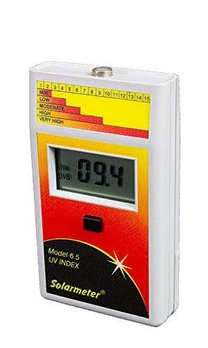 Solarmeter Model 6.5 UV Index Meter - Measures 280-400nm with Range from 0-199.9