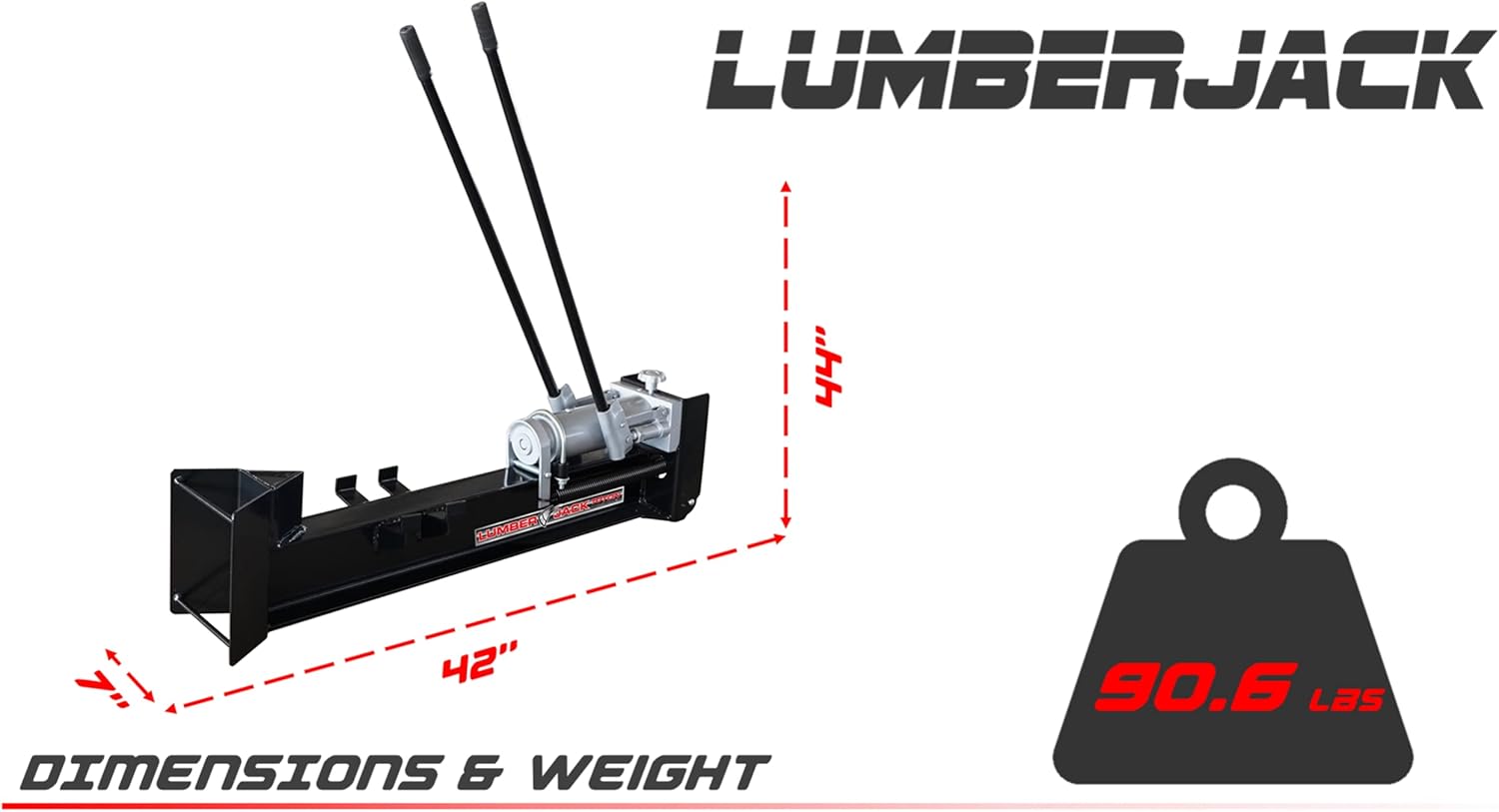 Lumber Jack 10 Ton Manual Log Splitter