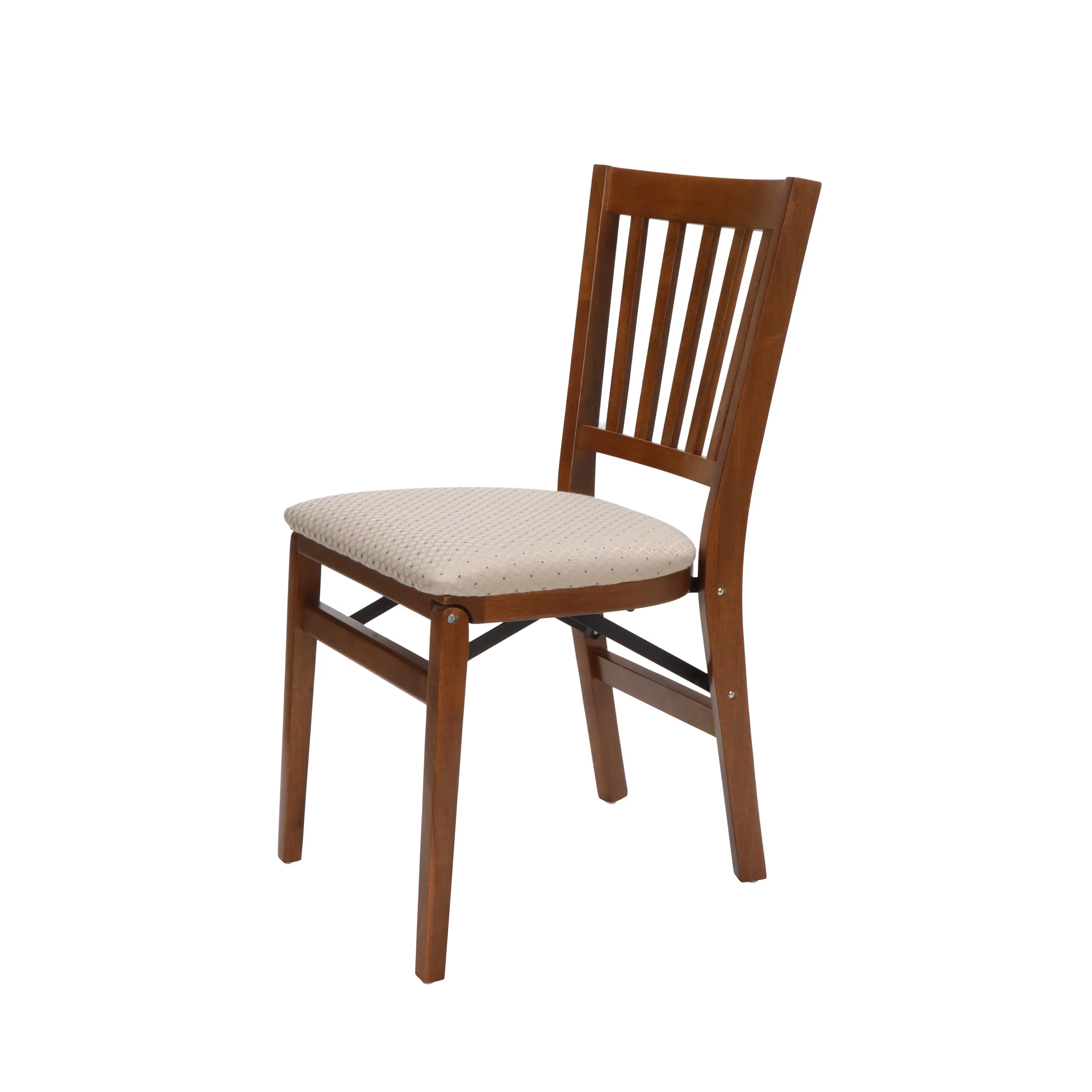 Stakmore School House Folding Hardwood Chair -Fruitwood (2-Pack)