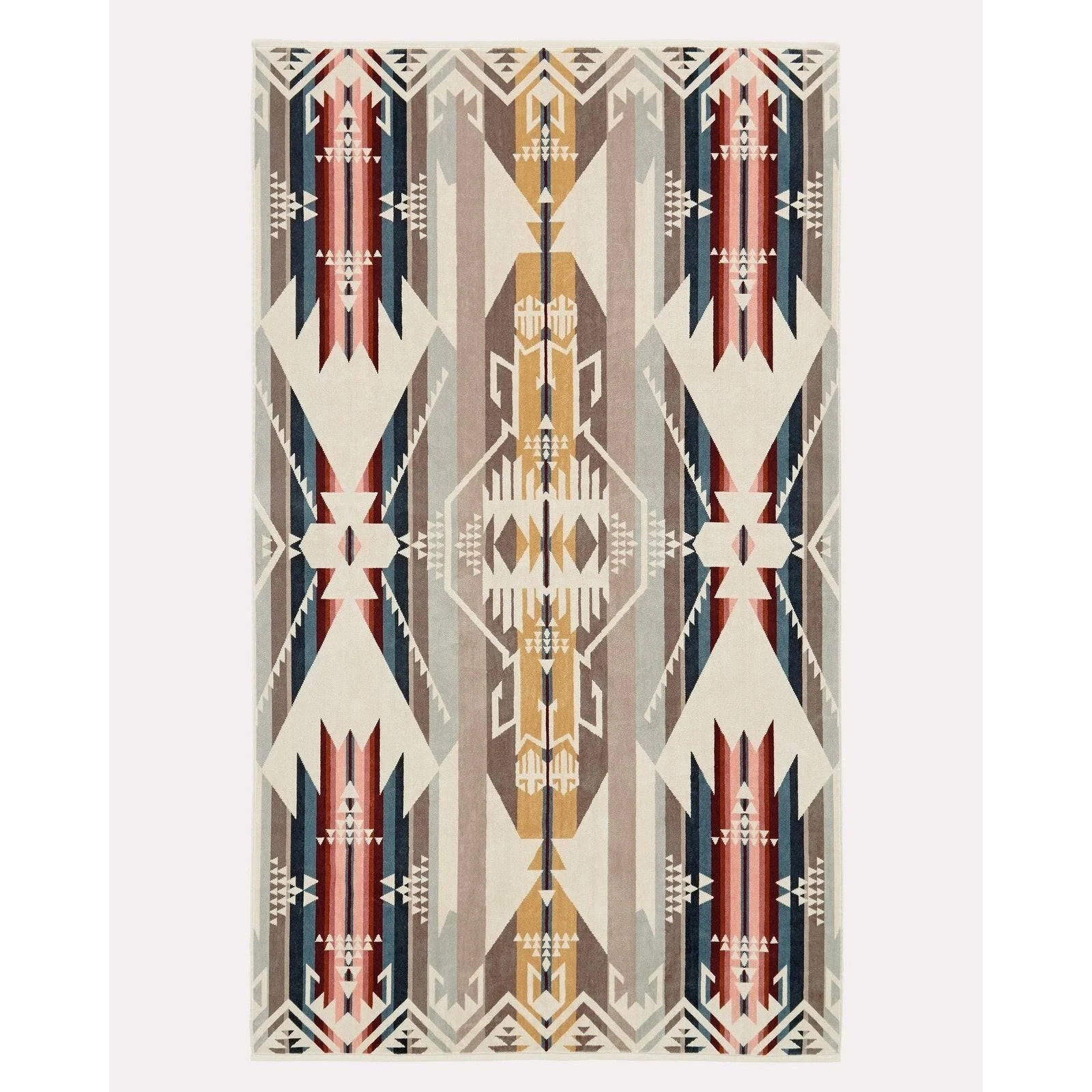 Pendleton White Sands Oversized Spa Towel, Gold