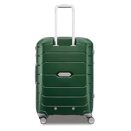 Samsonite Freeform 21-Inch Hardside Carry-On Luggage - Hardshell Carry-On Suitcase - TSA, Airline-Approved - Expandable Hard Shell, Smooth Rolling Spinner Wheels for Lightweight Travel - Navy