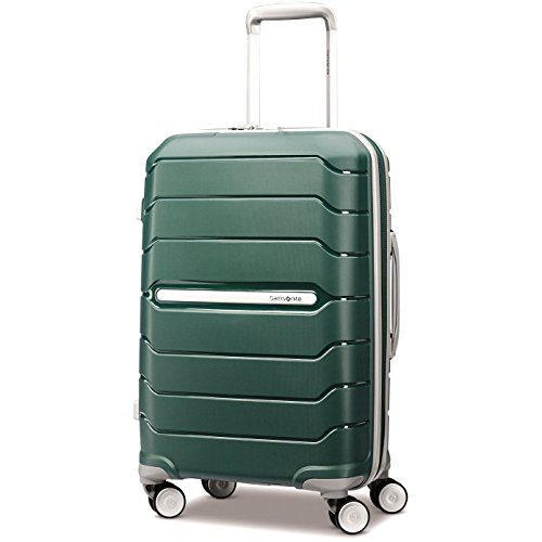 Samsonite Freeform 21-Inch Hardside Carry-On Luggage - Hardshell Carry-On Suitcase - TSA, Airline-Approved - Expandable Hard Shell, Smooth Rolling Spinner Wheels for Lightweight Travel - Navy