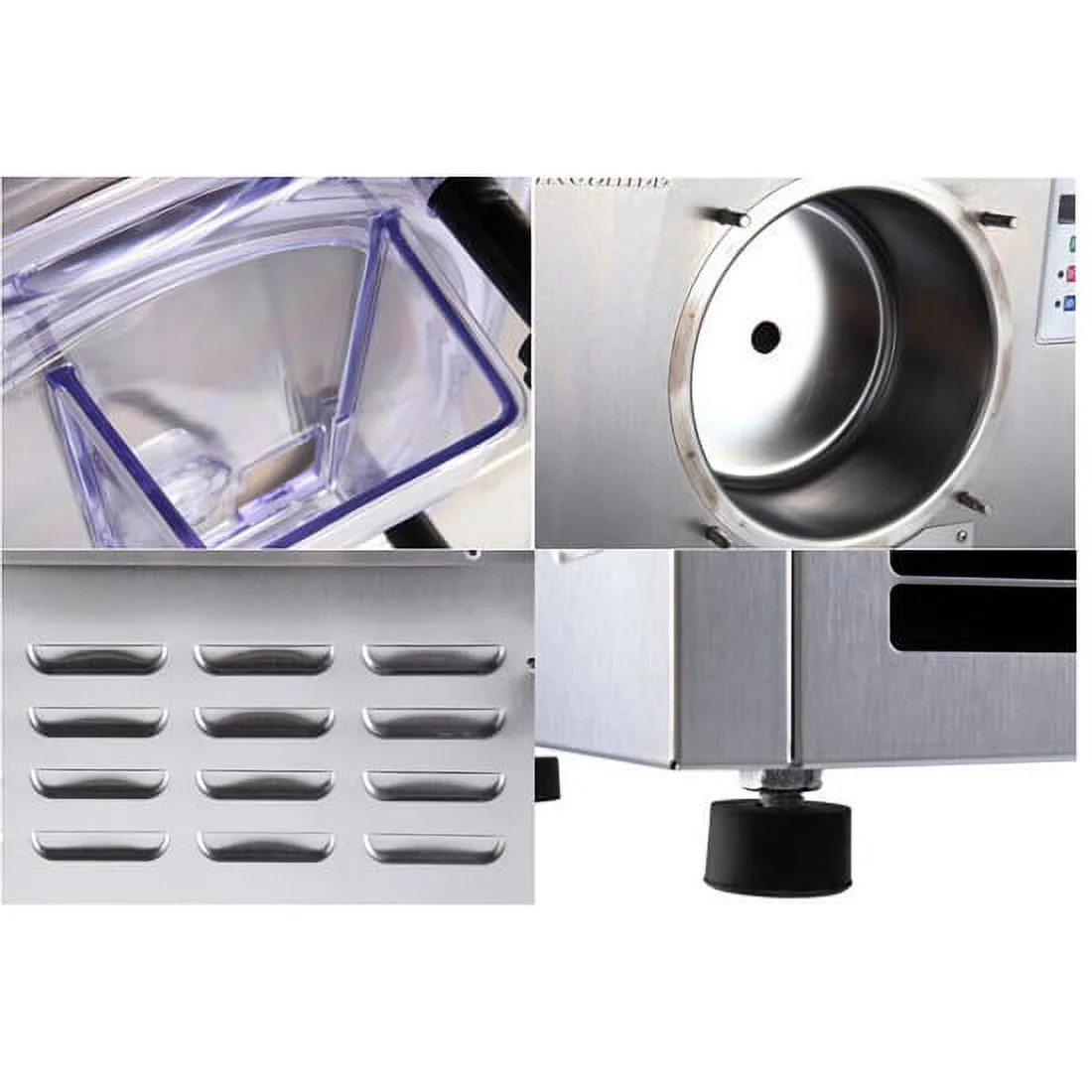 EQCOTWEA Frozen Hard Ice Cream Machine Commercial Desktop LCD Ice Cream Maker