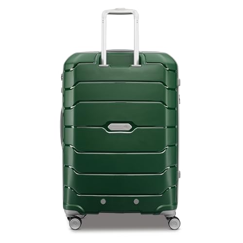 Samsonite Freeform 21-Inch Hardside Carry-On Luggage - Hardshell Carry-On Suitcase - TSA, Airline-Approved - Expandable Hard Shell, Smooth Rolling Spinner Wheels for Lightweight Travel - Navy