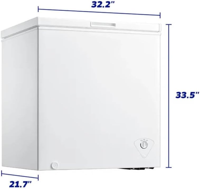 Element ECF70MD1BW 7 Cu. Ft. White Chest Freezer