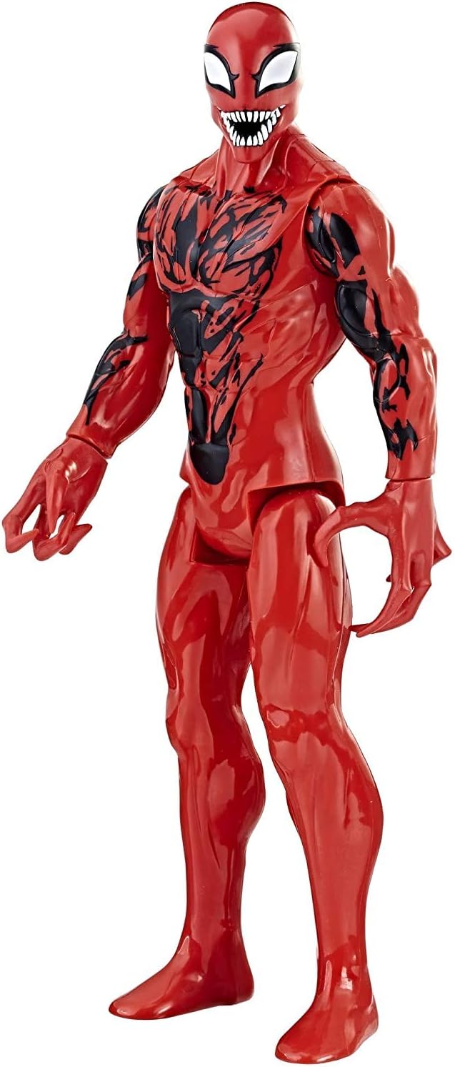 12-inch Carnage Toy-Carnage Figure-Venom Action Figure-Venom Titan Hero Series(Carnage) (Red)