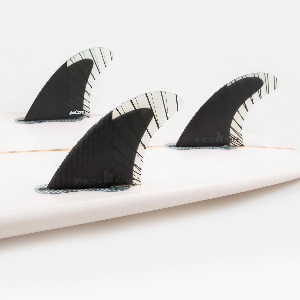 FCS II Reactor PC Carbon Medium Tri Fin Set