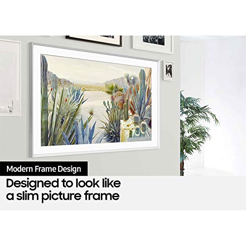 Samsung The Frame QLED 4K Smart TV (2021) Bundle with Premium 4 YR CPS Enhanced Protection Pack