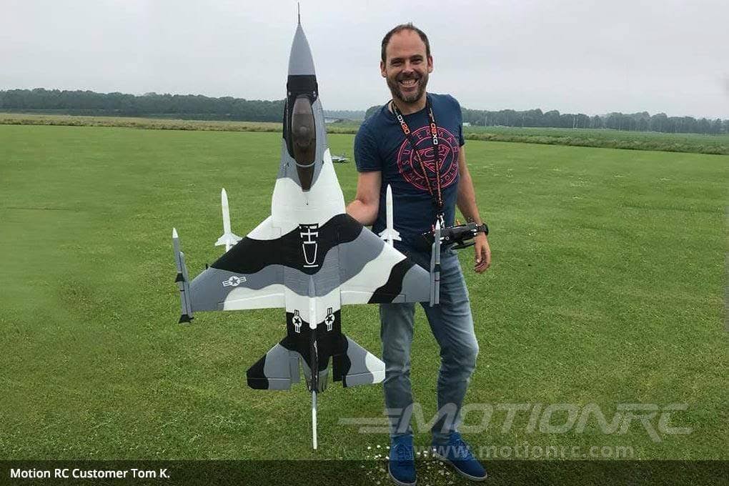 Freewing F-16 V2 Arctic Camo High Performance 70mm EDF Jet – PNP