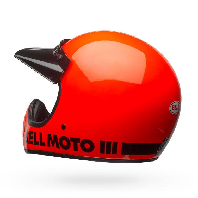 Bell Moto-3 Classic Helmet, Orange