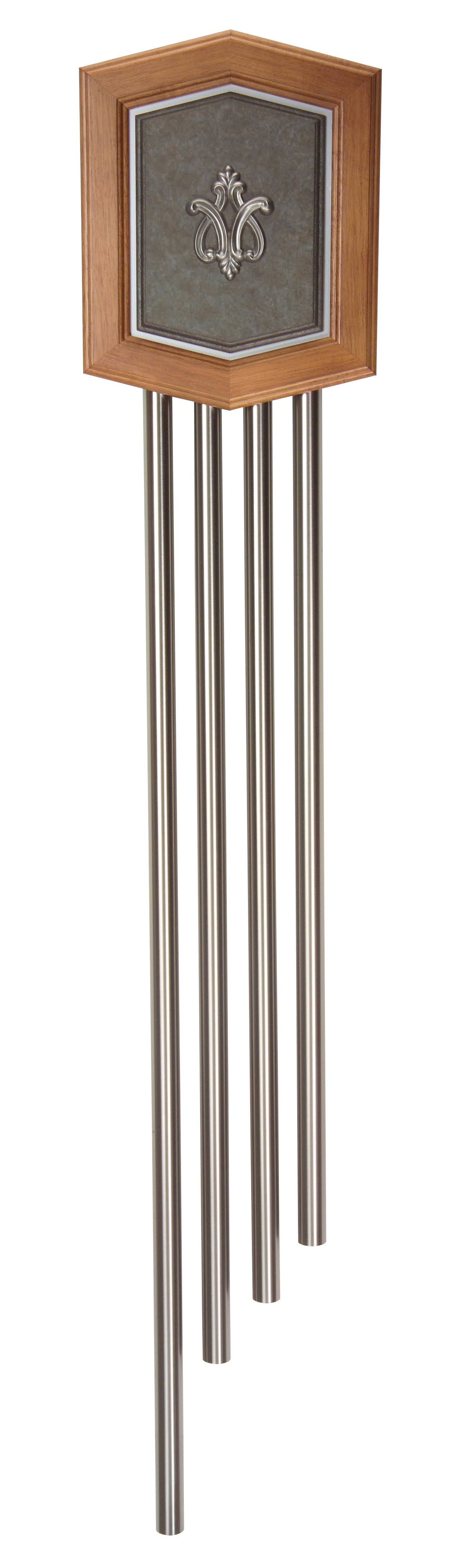 Craftmade C4-PW Westminster Pewter Chime 4 Tube Long