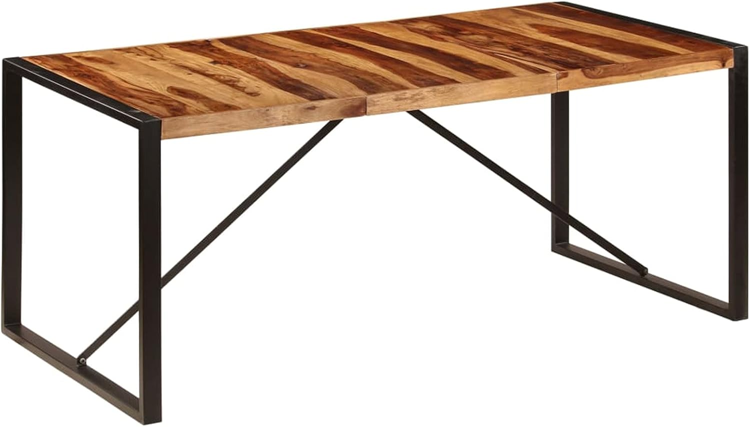Dining Table Mesa De Comedor Redonda Wood Dining Room Table Dinner Table Wood Mesa De Madera Para Comedor 70.9"x35.4"x29.5" Solid Sheesham Wood