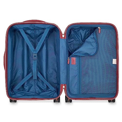 DELSEY PARIS Chatelet Air 2.0 Hardside Luggage with Spinner Wheels, Angora, Checked-Large 28 Inch