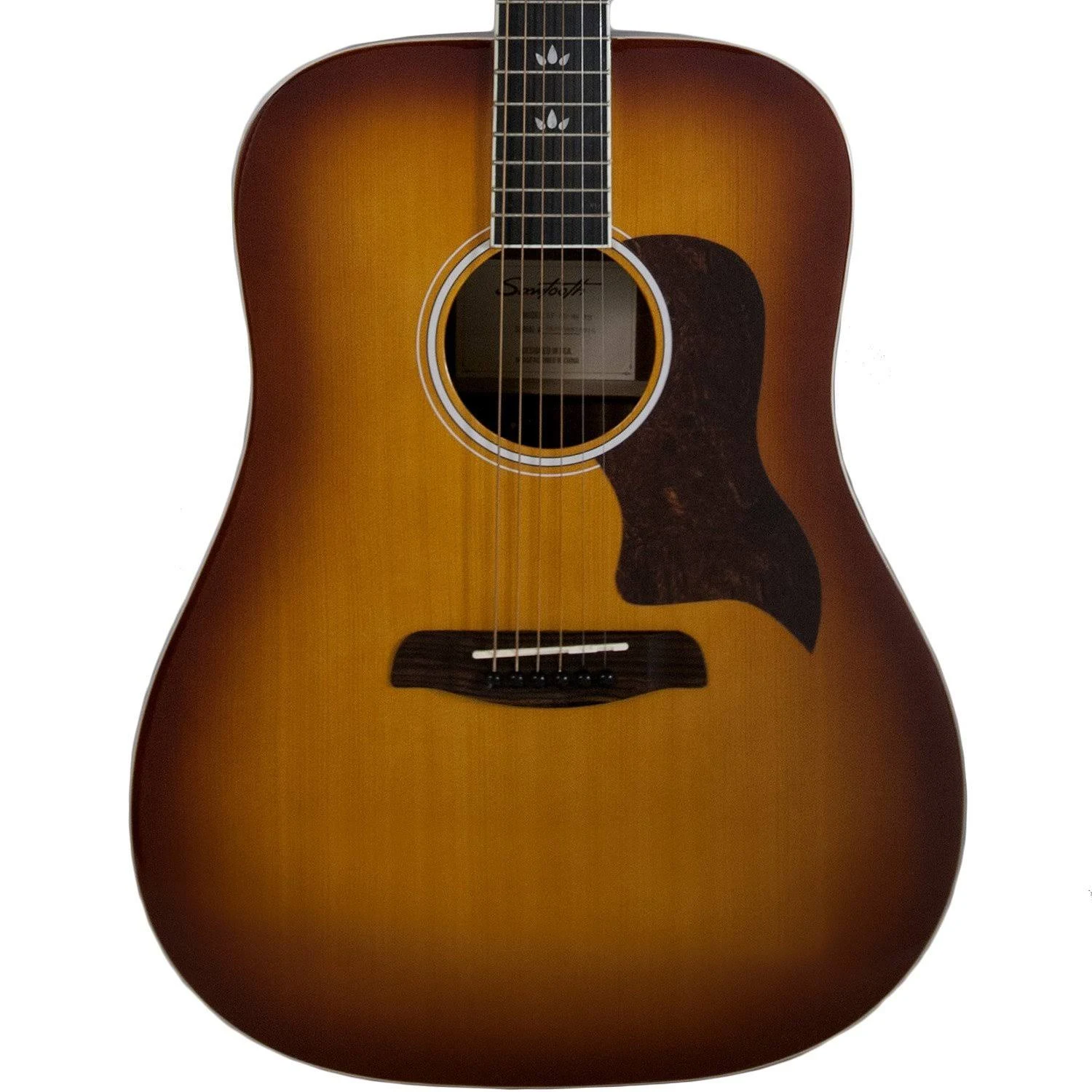 Sawtooth Modern Vintage Dreadnought Acoustic Guitar, Vintage Burst