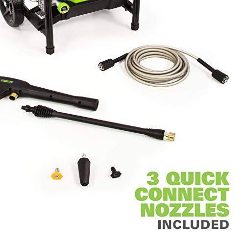 Greenworks 1800 PSI 1.1 GPM Electric Pressure Washer, PW-1800