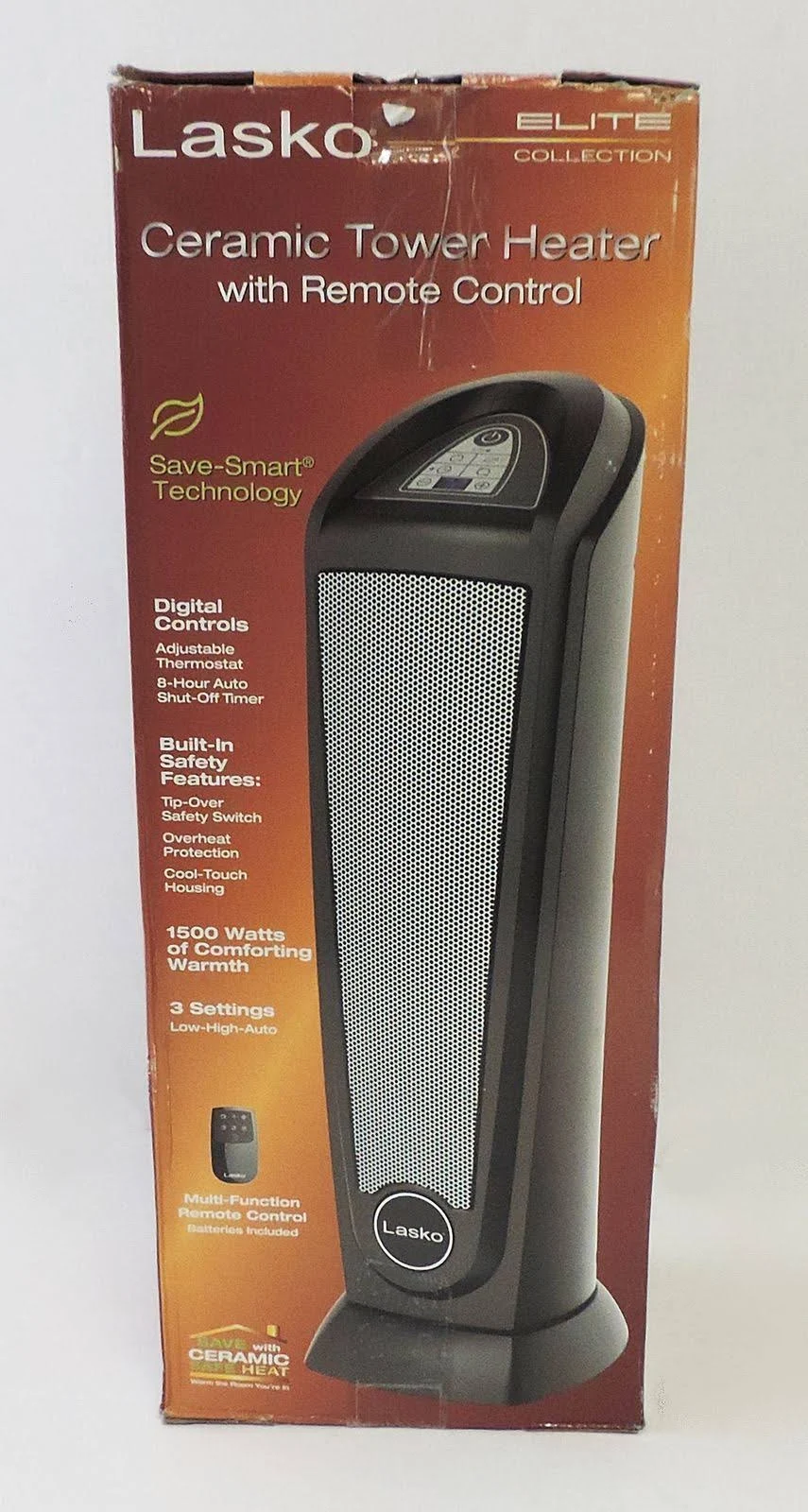 Lasko 751320 Tower Heater - Gray
