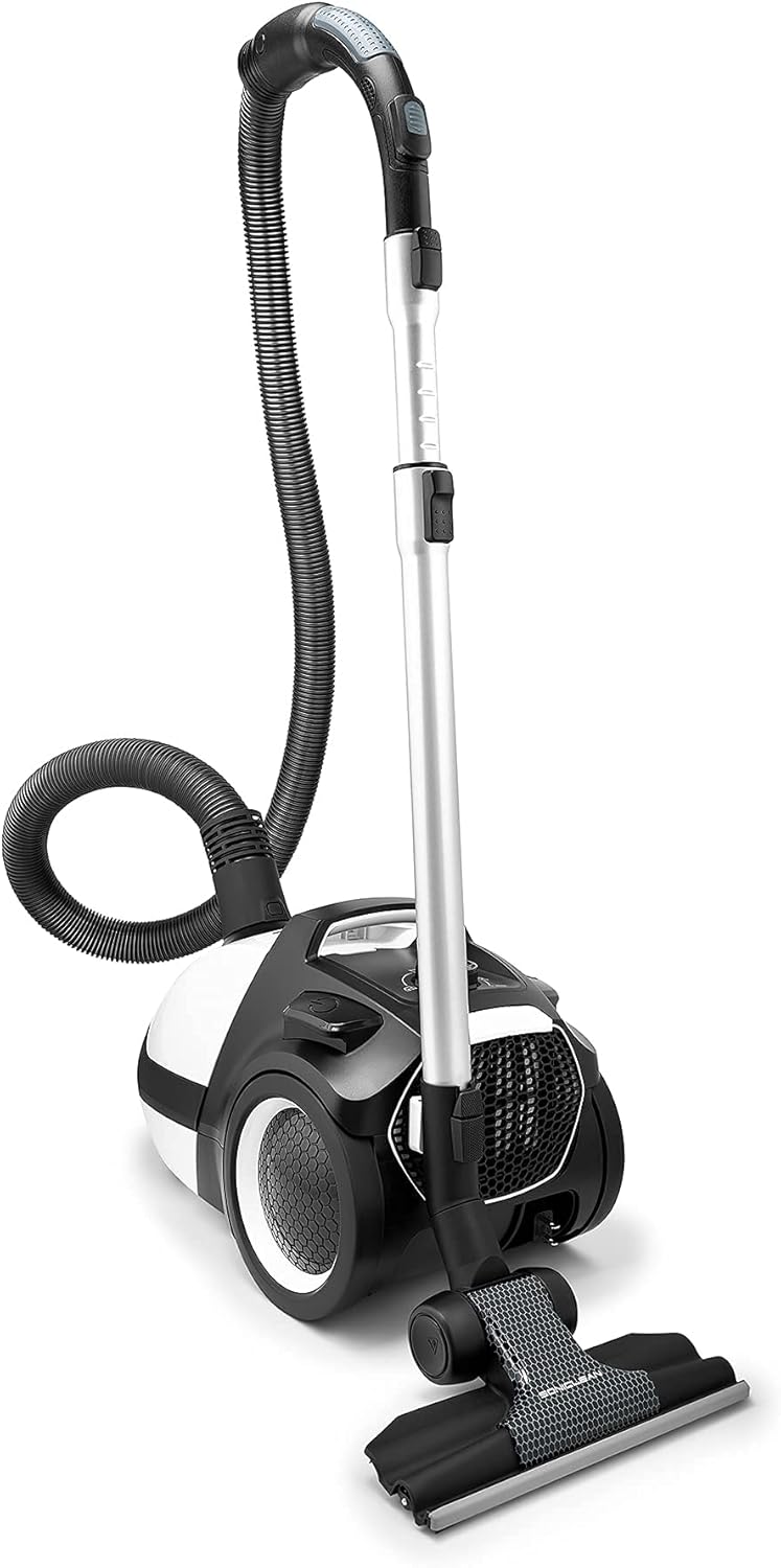 Soniclean WhisperJet C2 Canister Vacuum Cleaner – U15 ULPA Filtration – Ultra-Quiet Operation - Made in Germany