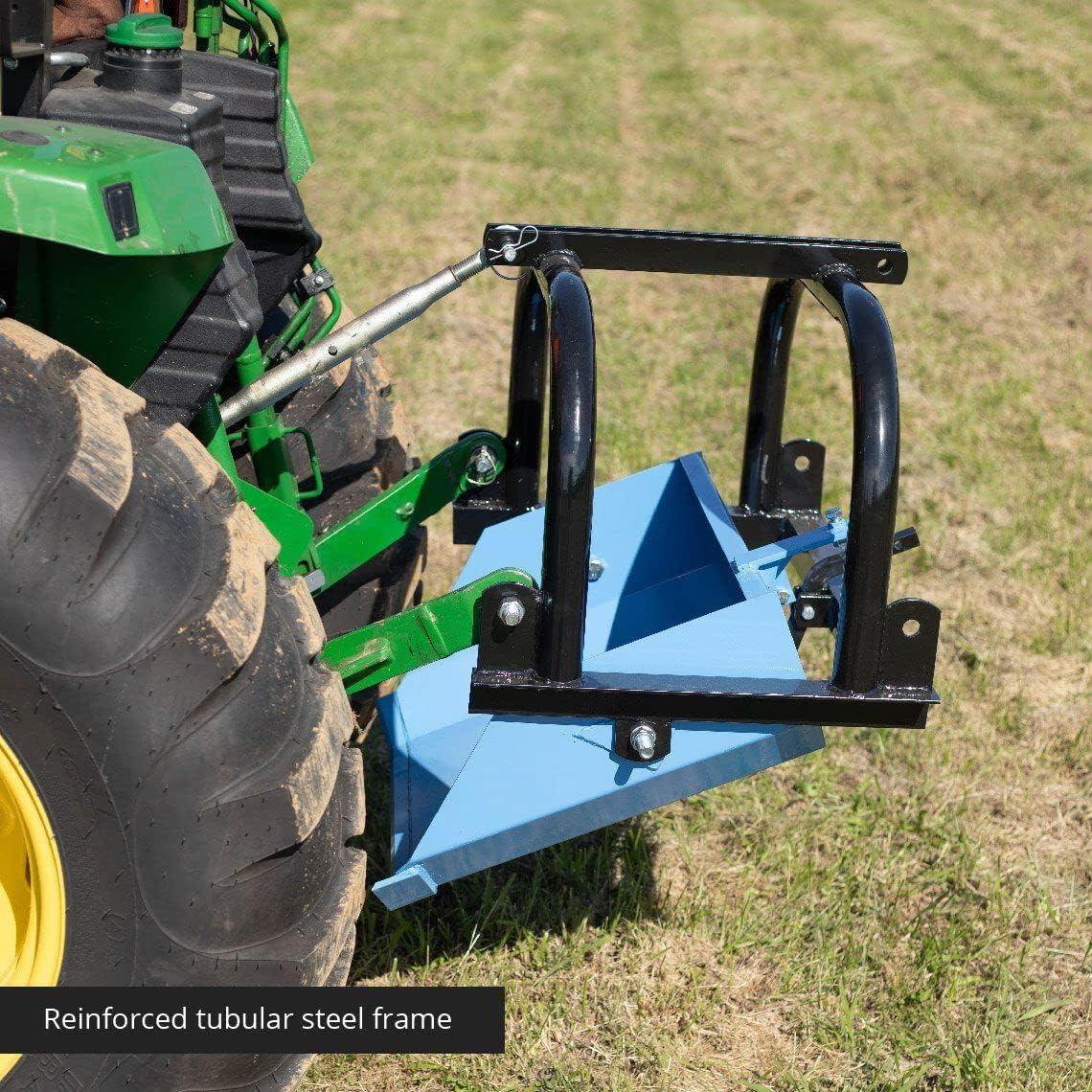 Titan Attachments 30" Reversible Dirt Scoop Shovel and Scraper, Category 1, 3 Point Tractors