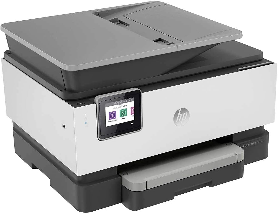 HP OfficeJet Pro 9018 All-in-One Wireless Printer, with Smart Home Office Productivity, 3UK84A (Renewed)