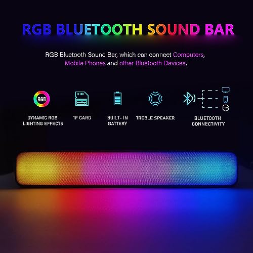 STGAubron Gaming Desktop PC, GeForce RTX 3060 Ti 8G, AMD Ryzen 7 5700X up to 4.6G, 32G DDR4, 1T SSD,WiFi,BT 5.0,RGB Fan x 7,RGB Keyboard&Mouse&Mouse Pad,RGB BT Sound Bar,RGB BT Gaming Mic,W11H64