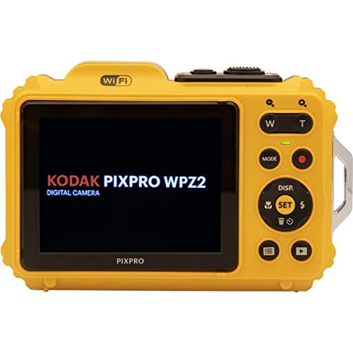 Kodak PIXPRO WPZ2 16MP Full HD Waterproof Rugged Digital Camera, Blue, Bundle with 32GB Memory Card and Camera Bag