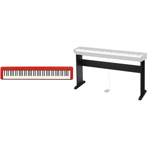 Casio CDP-S160 – 88-Key Weighted Digital Piano with Scaled Hammer Action Keyboard | Duet Mode for Students | Realistic Feel, Slim & Portable | Built-In Tones, Effects, USB-MIDI, Speakers | Black