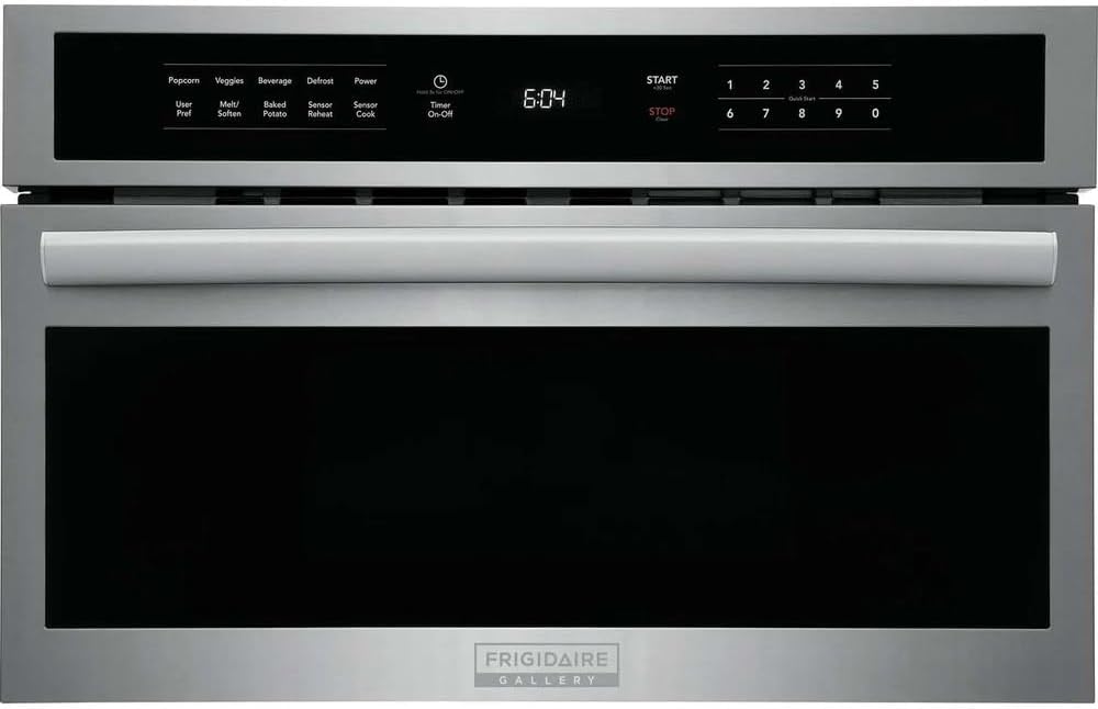 Frigidaire GMBD3068A Gallery 30 Inch Wide 1.6 Cu. Ft. 1650 Watt Built In Microwave with Sensor Cook Technology - Stainless Steel