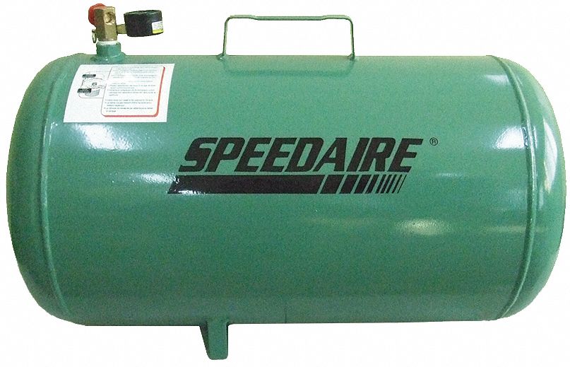 Speedaire Air Carry Tank, 5 gal,125 PSI,Horizontal  2TWC2