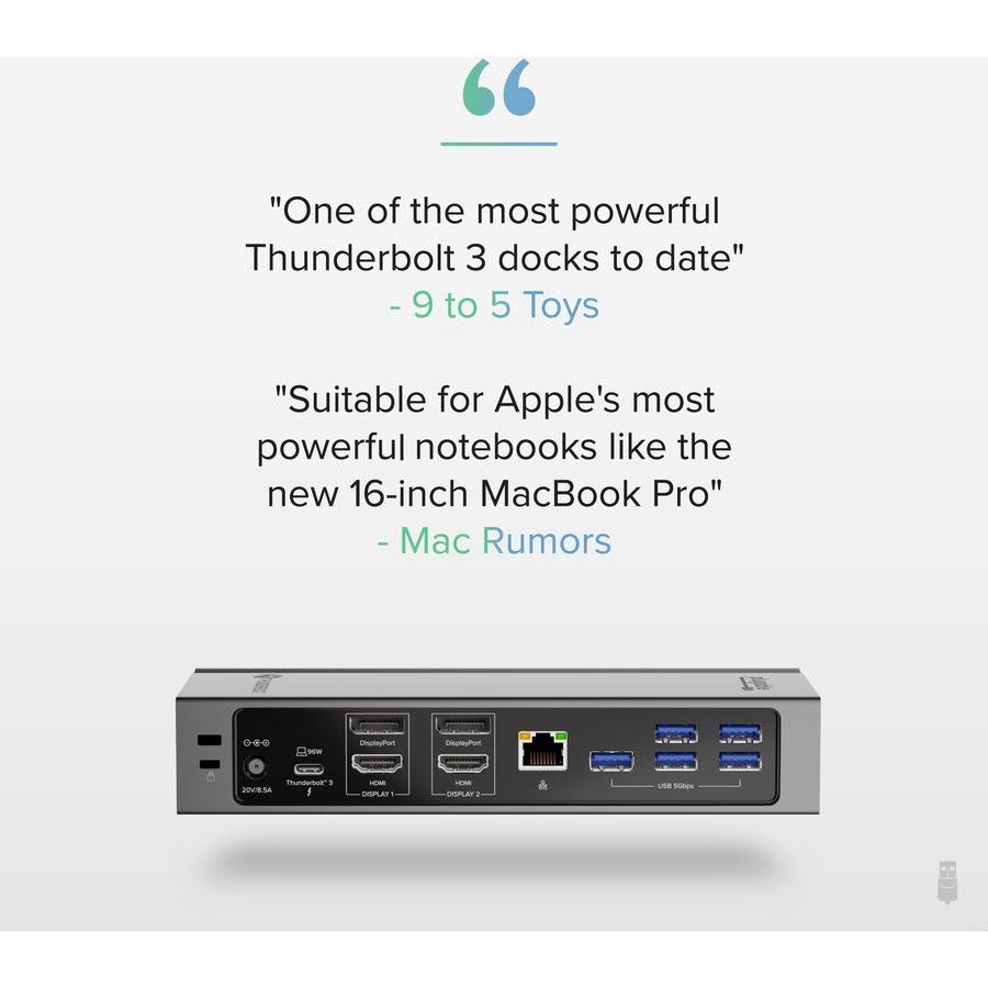 Plugable TBT3-UDZ - Dock