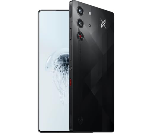 REDMAGIC 10 Pro Smartphone 5G, 144Hz Gaming Phone, 6.85" FHD+, Under Display Camera, 7050mAh Android Phone, Snapdragon 8 Elite, 16+512GB, 80W Charger, Dual-Sim, Unlocked Phone Transparent